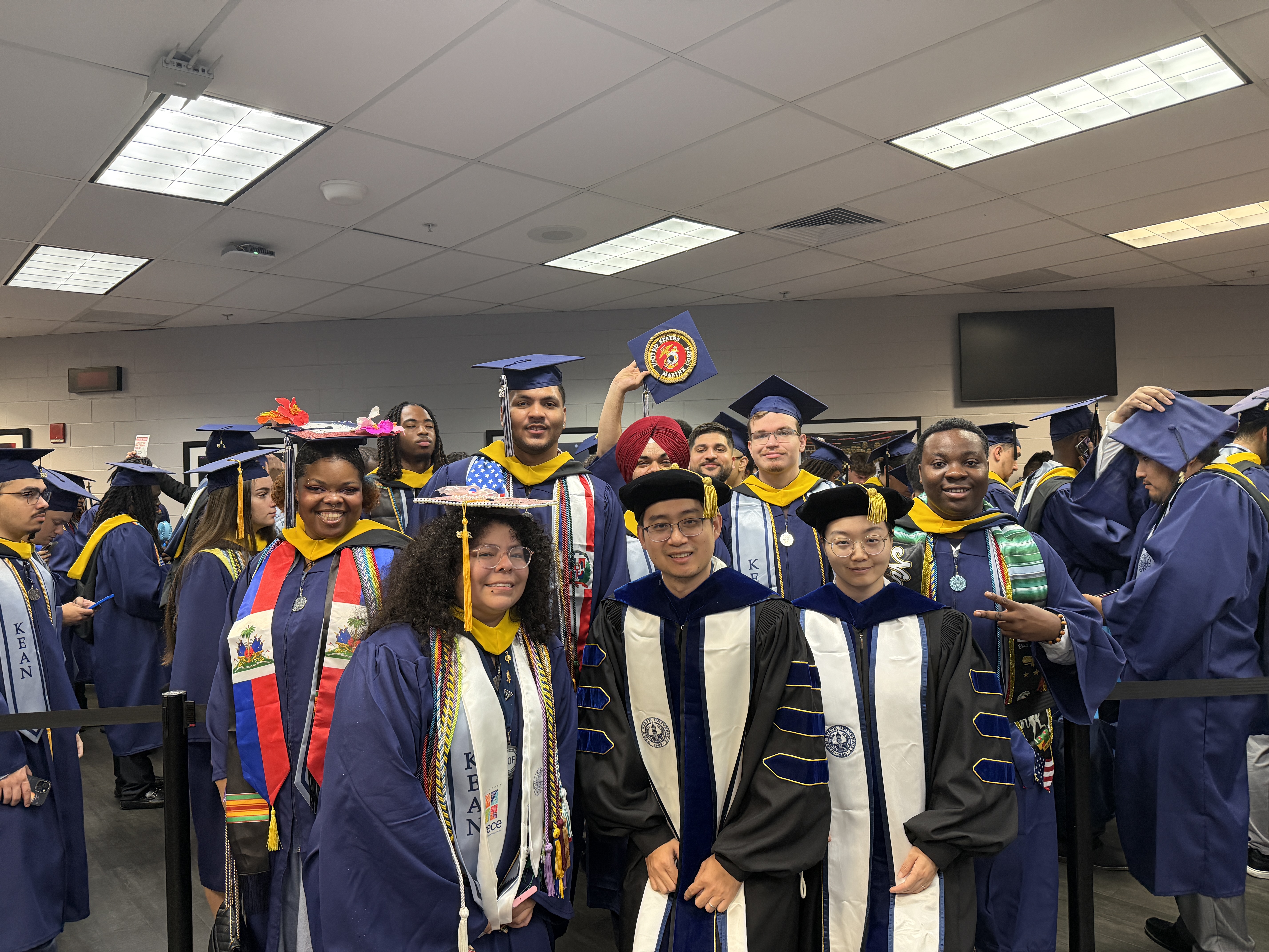 Commencement 2026 with students